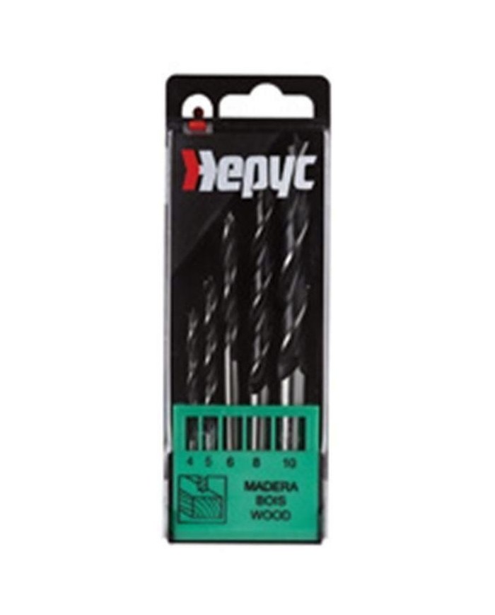 ESTUCHE HEPYC BROCA MADERA 5 UNID.
