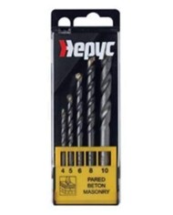 ESTUCHE HEPYC BROCA WIDIA DIAMOND 5 UNID.