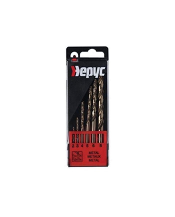 ESTUCHE HEPYC BROCA COBALTO 6 UNID. 81260000003