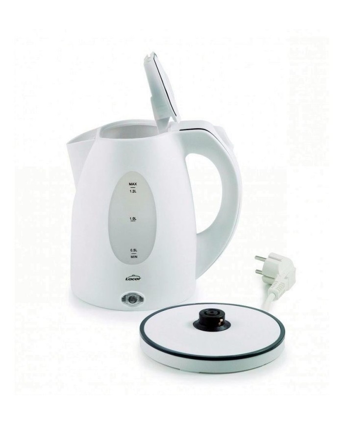HERVIDOR AGUA LACOR 1,3LT. 2200W. BLANCO