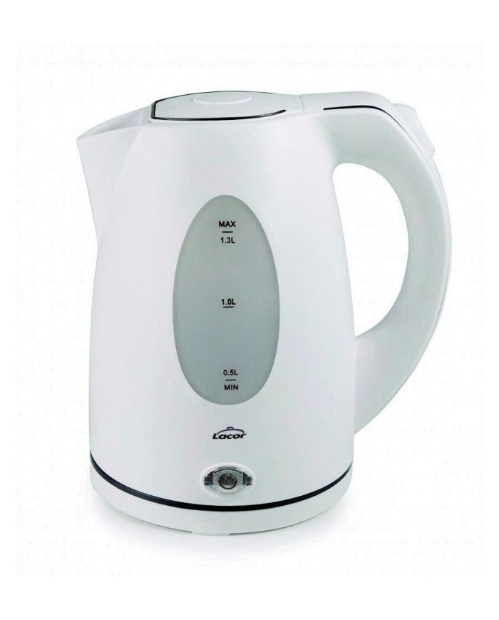 HERVIDOR AGUA LACOR 1,3LT. 2200W. BLANCO