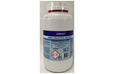 SOSA CAUSTICA  500GR. USO PROFESIONAL