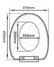 TAPA INODORO PLASTICO ARCOBAÑ MODELO MEDEL 16ME01
