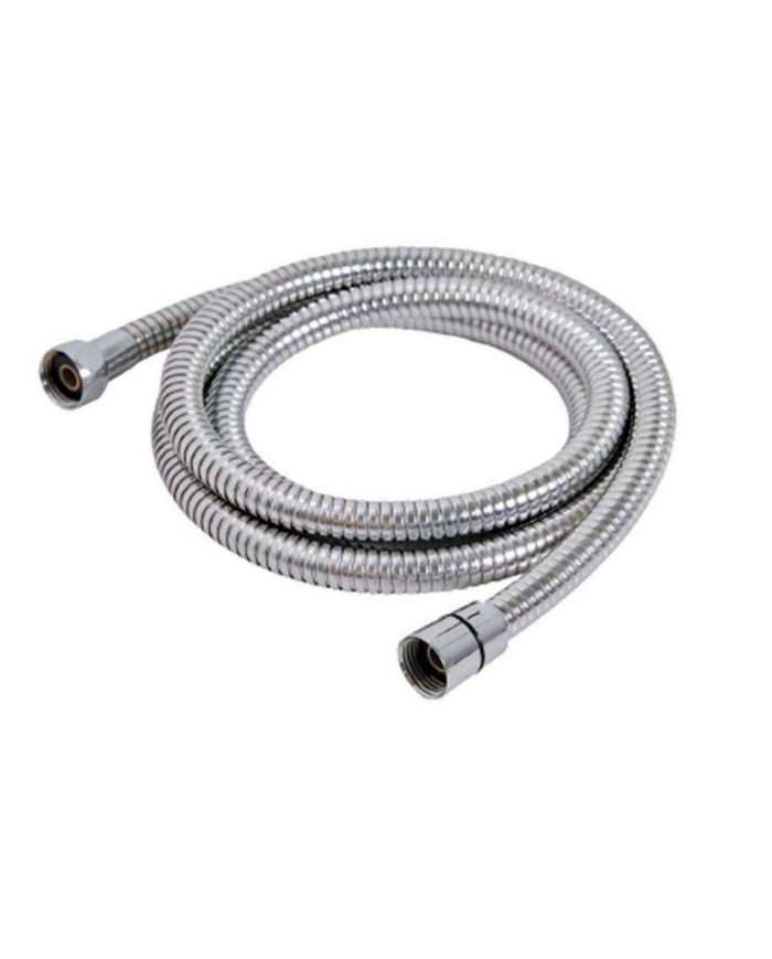 FLEXO DUCHA ARCOBAÑ INOXIDABLE EXTENSIBLE 175-225MM.