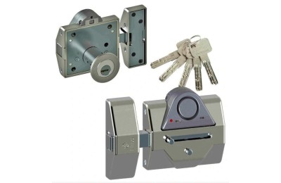 CERROJO LINCE 7930-RSA CROMADO (ALARMA)