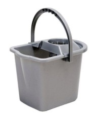 CUBO OVAL C/ESCURRIDOR DENOX AZUL 14LTS. 23070.415