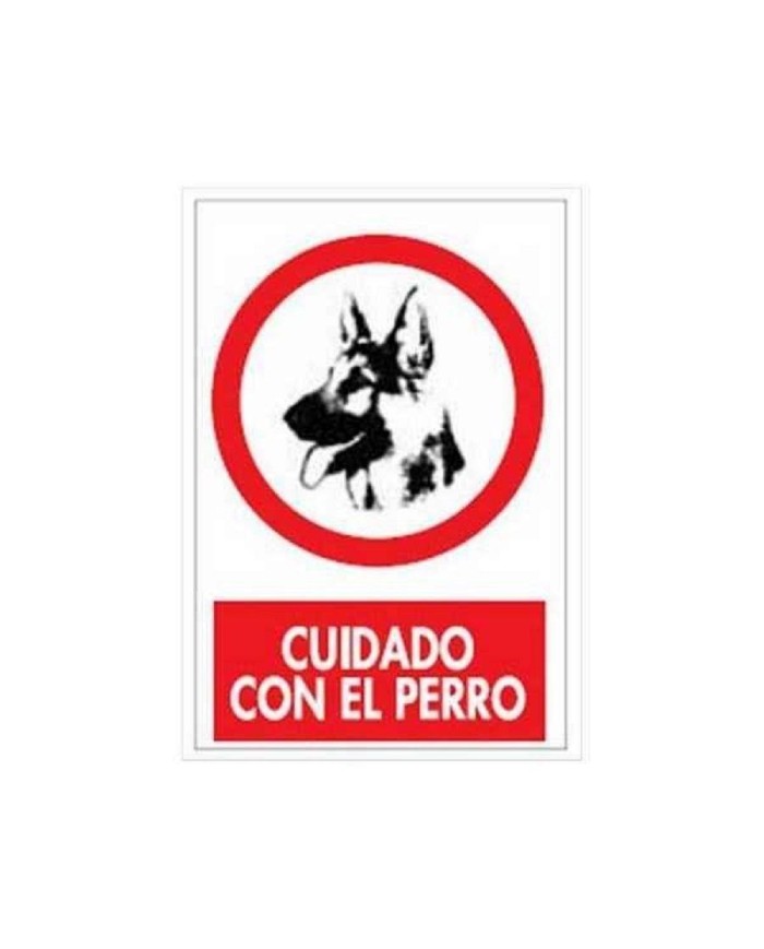 CARTEL (DIN-A4) CUIDADO CON EL PERRO P-145