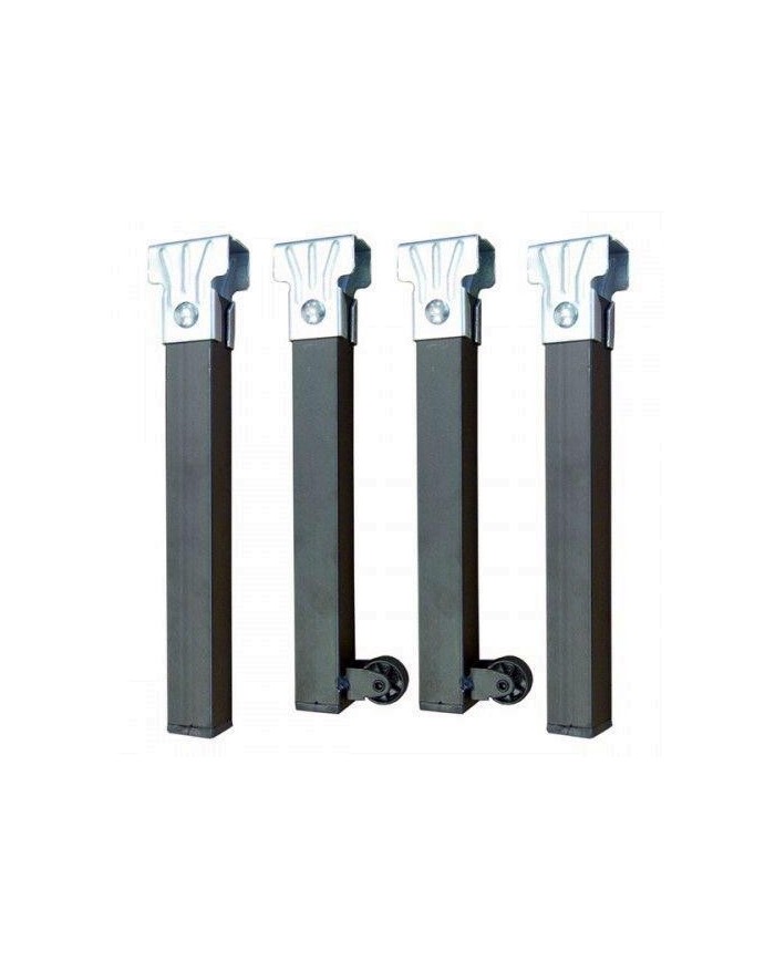 PATAS SOMIER 30X30MM. CUADRADAS CON RUEDAS 4U