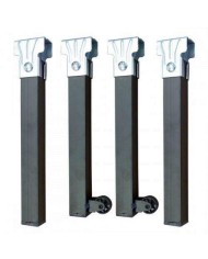 PATAS SOMIER 30X40MM. RECTANGULARES 4UDS.