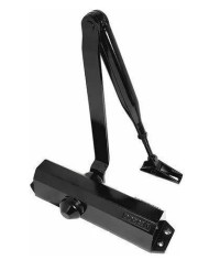 CIERRAPUERTAS DORCAS DC2-202 SIN RETENEDOR NEGRO (HOJA 110CM-85 KG). 22208/B