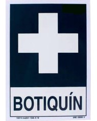 CARTEL (DIN-A4) BOTIQUIN E-308