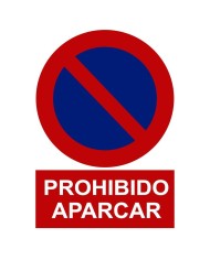 CARTEL (DIN-A4) PROHIBIDO EL PASO P-104