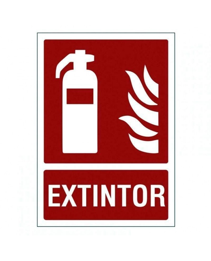 CARTEL (DIN-A4) EXTINTOR P-111