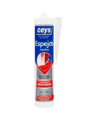 SILICONA ESPEJOS CEYS BLANCO 280 ML.