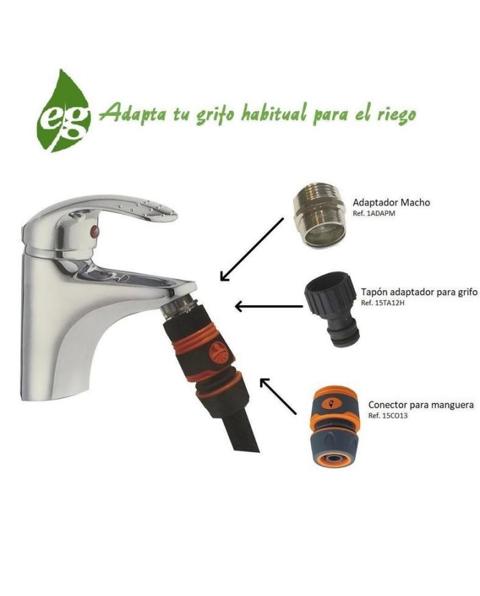 MANGUITO MANGUERA RAPIDO 3/4" ARCOBAÑ