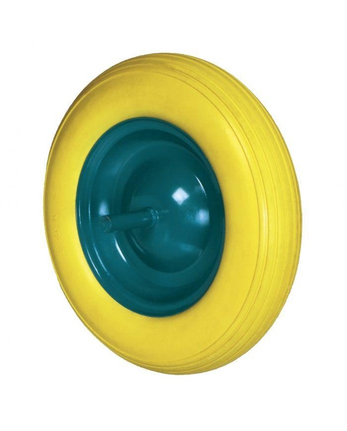 RUEDA CARRETILLA OBRA IMPINCHABLE LLANTA METAL