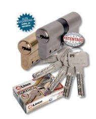 CILINDRO LINCE LATONADO SEGURIDAD C-654030-L (C-6)