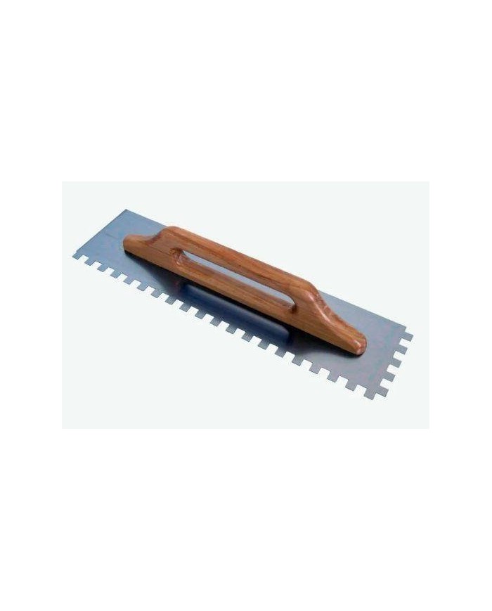 LLANA DENTADA INOXIDABLE D 8 VALLES VERDE 500X130MM.  663I8R