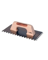LLANA DENTADA INOXIDABLE D 8 VALLES VERDE 500X130MM.  663I8R
