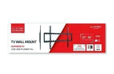 SOPORTE PARED FIJO TV 37-70 600X400MM.