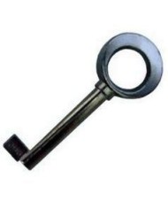 LLAVE ARMARIO DORADA 40 MM.