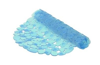 ALFOMBRA BAÑO INTERIOR AZUL 53X53CMS. FREIXER