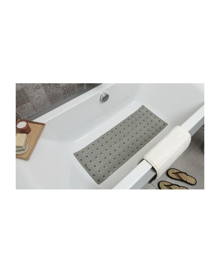 ALFOMBRA BAÑO BCN ANTRACITA 96X36CMS. TATAY