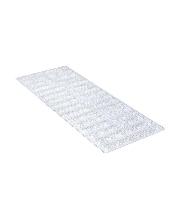 ALFOMBRA BAÑO BCN TRANSPARENTE 96X36CMS. TATAY