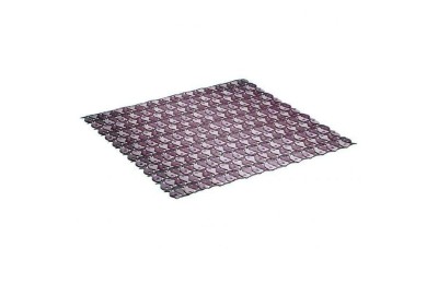 ALFOMBRA BAÑO PISCIS BERENJENA 54X54CMS. TATAY