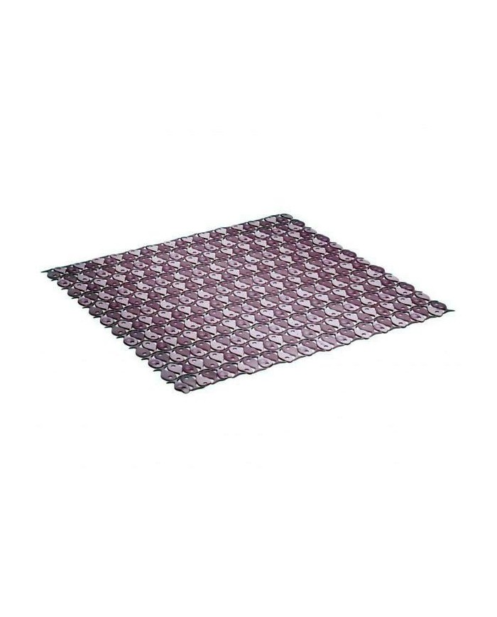 ALFOMBRA BAÑO PISCIS BERENJENA 54X54CMS. TATAY