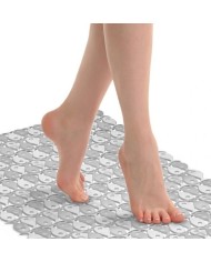 ALFOMBRA BAÑO PISCIS TRANSPARENTE 54X54CMS. TATAY