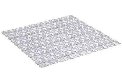 ALFOMBRA BAÑO PISCIS TRANSPARENTE 54X54CMS. TATAY