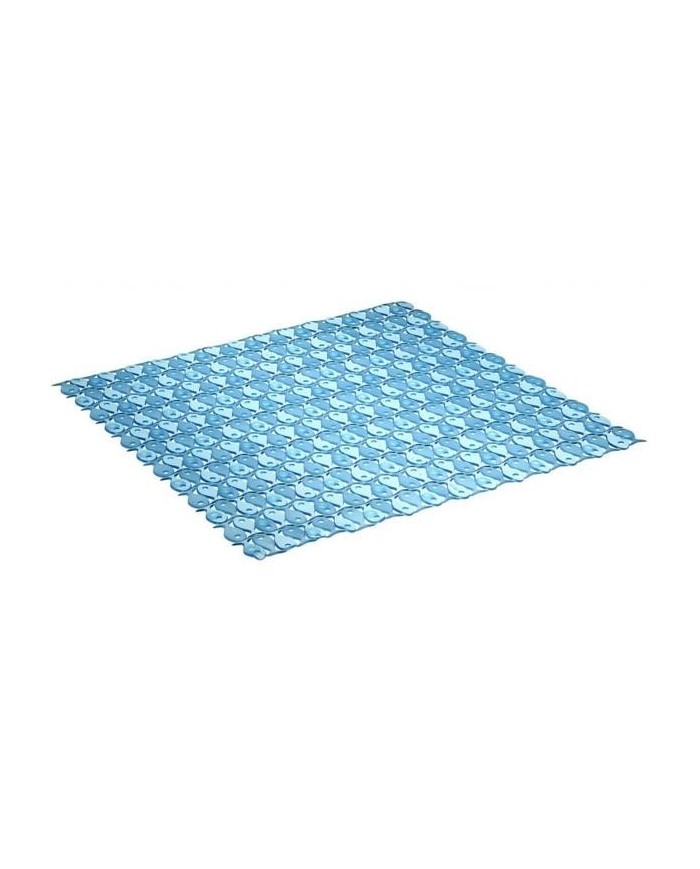 ALFOMBRA BAÑO PISCIS AZUL 54X54CMS. TATAY