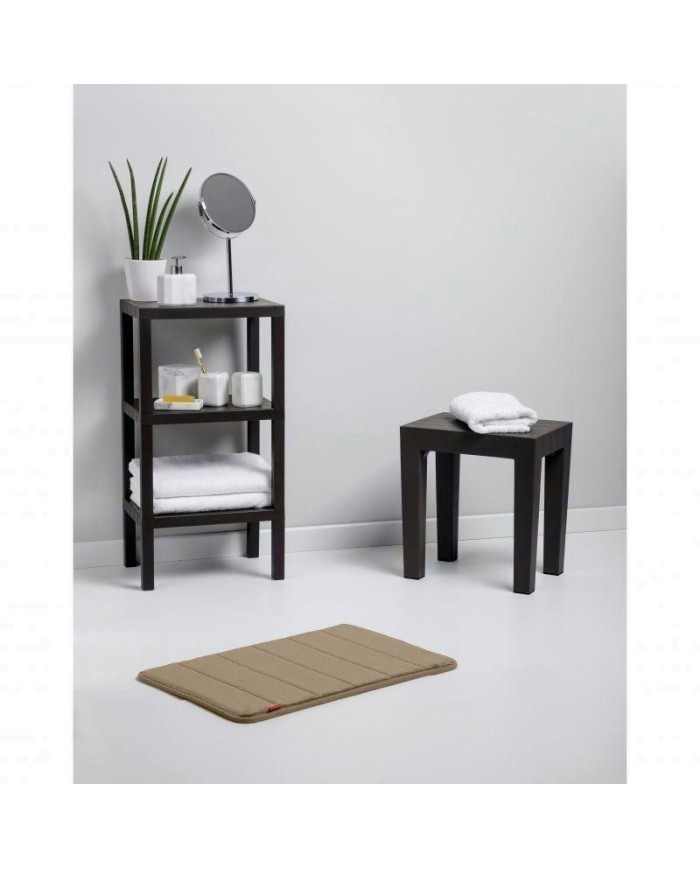 BANQUETA TATAY MULTIUSOS LOMBOK MARRON 38X41,5 CMS.