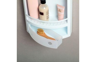 ESTANTE RINCONERA TATAY CAJON AZUL CRISTAL