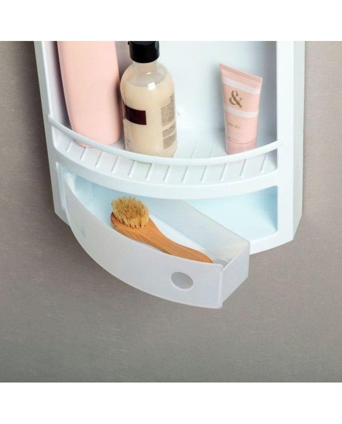 ESTANTE RINCONERA TATAY CAJON AZUL CRISTAL