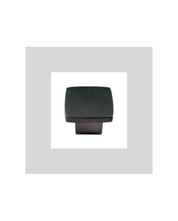 POMO NESU NIQUEL CEPILLADO 25X25MM. 28716