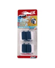 COLGADOR BRINOX 1 ESCOBA  ADHES.BLANCO 2U B70640D