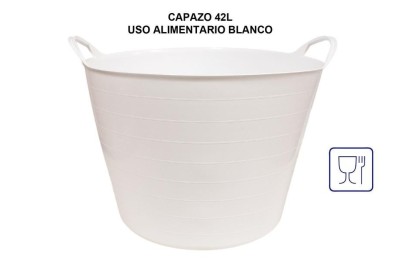 CAPAZO PLASTICO BLANCO...