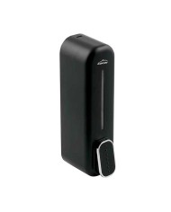 DISPENSADOR GEL MANUAL NEGRO 350 ML.