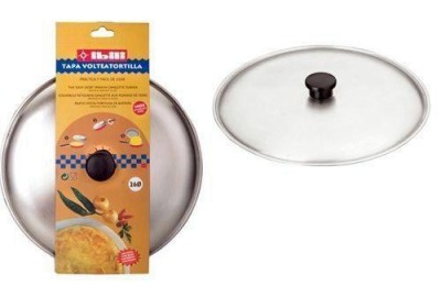 TAPA VOLTEATORTILLAS IBILI INOX. 30CMS.