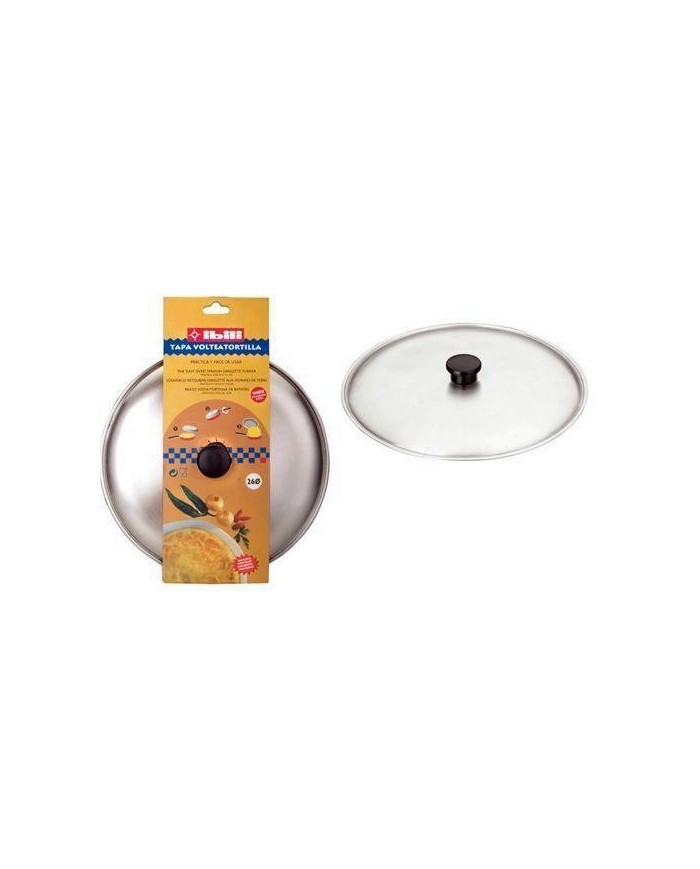 TAPA VOLTEATORTILLAS IBILI INOXIDABLE 30CMS. 715830