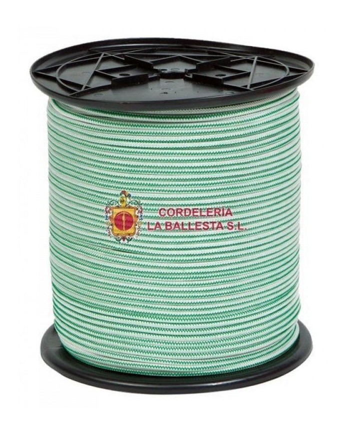 HILO CUERDA AGUJA BLANCO/VERDE (ROLLO 400MT)