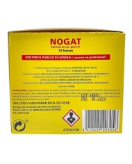 RATICIDA NOGAT (SOBRES 10GRS.) CAJA 15 SOBRES 305