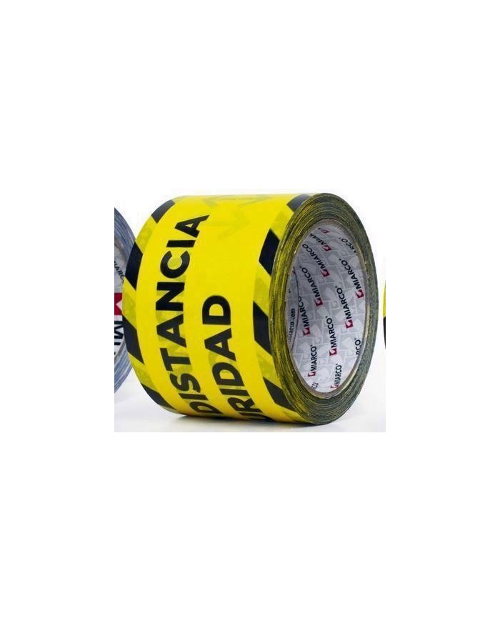 CINTA SEÑAL.AMA/NEG MANTENG.DIST.72MMX66