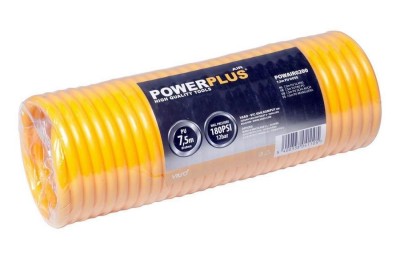 MANGUERA ESPIRAL COMPRESOR 7'5MTS. POWERPLUS