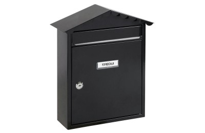 BUZON EXTERIOR ARREGUI VISIT 228X22MM. NEGRO