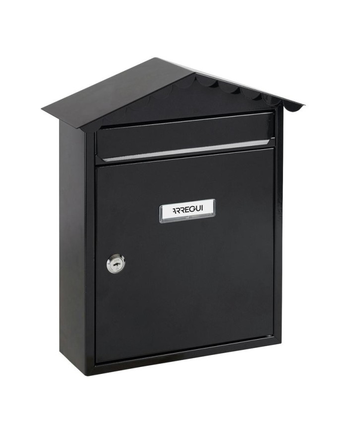 BUZON EXTERIOR ARREGUI VISIT 228X22MM. NEGRO