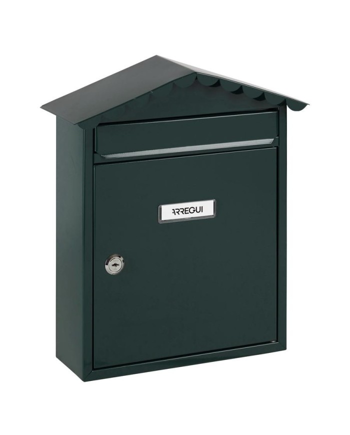 BUZON EXTERIOR ARREGUI VISIT VERDE 228X22MM.