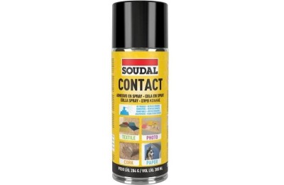 COLA CONTACTO SOUDAL 300 ML. SPRAY COLA CONTACTO SOUDAL 300 ML. SPRAY